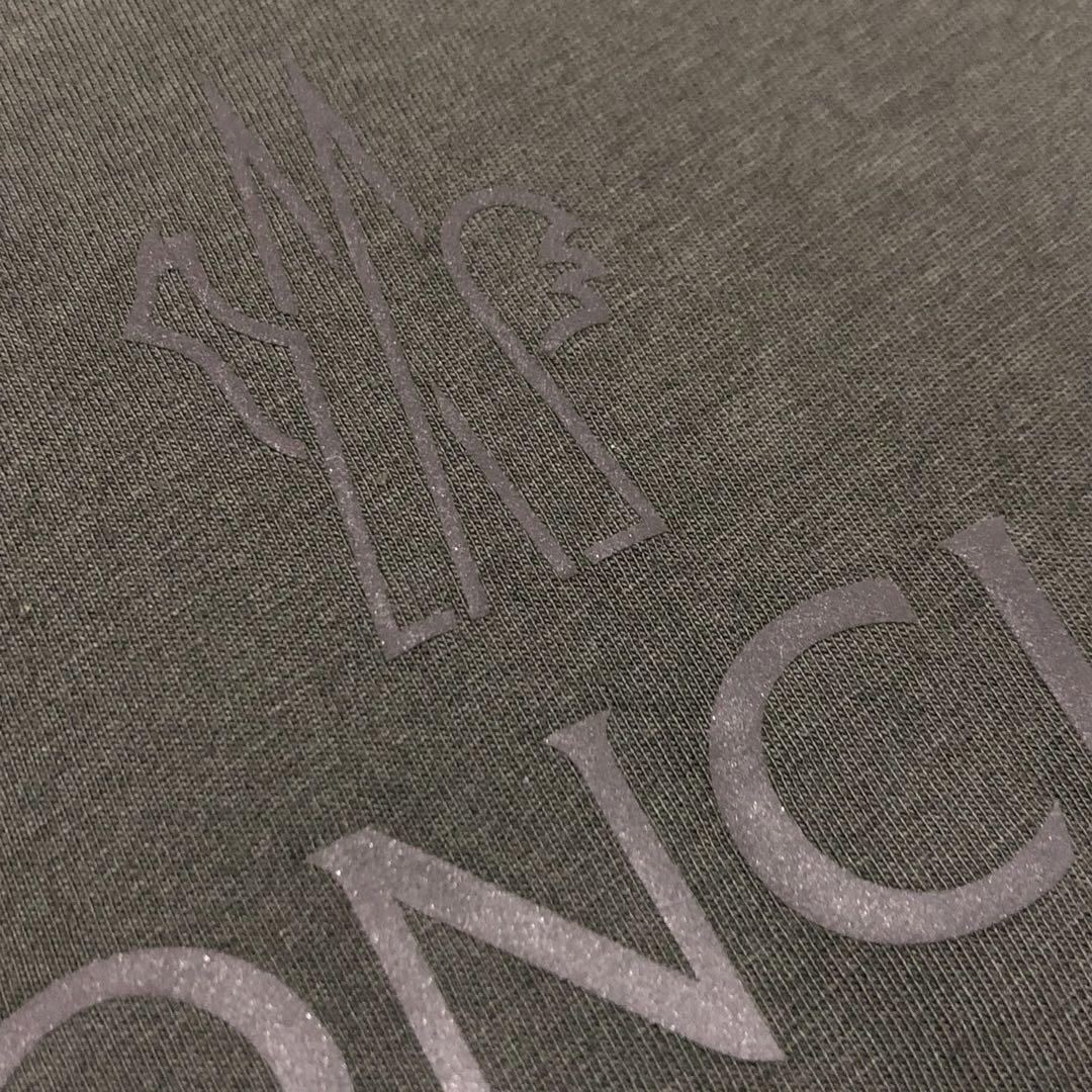 MONCLER モンクレール tシャツ ラバープレートロゴ付き メッシュ素材入り