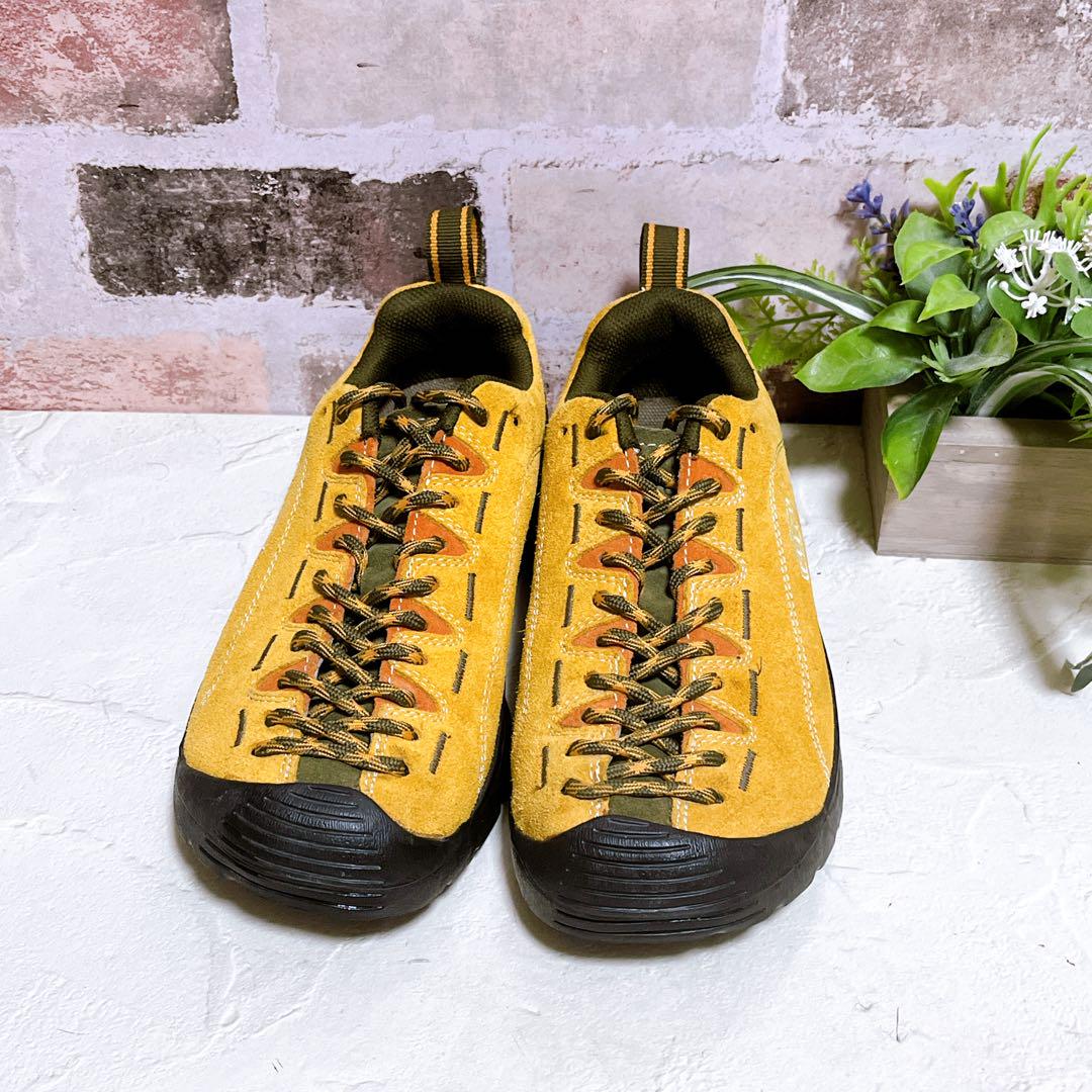 【KEEN キーン】スエード スニーカー ジャスパー 24.5cm 美品
