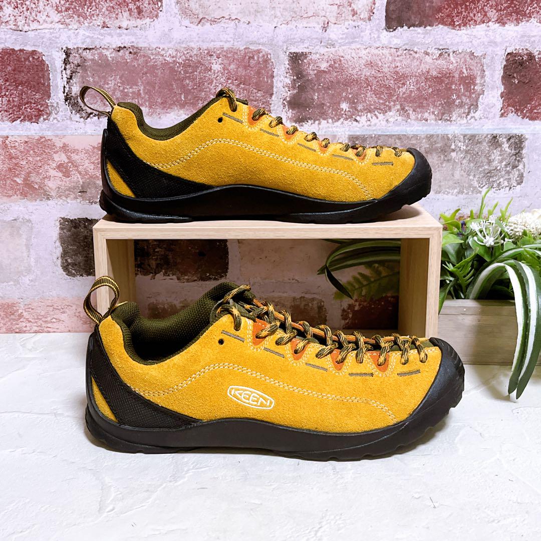 【KEEN キーン】スエード スニーカー ジャスパー 24.5cm 美品