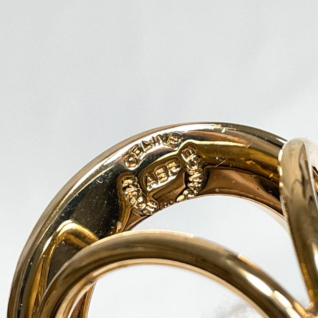 美品✨️箱あり袋あり✨️　セリーヌ　スカーフリング　ゴールド 美品✨️箱あり袋あり✨️ セリーヌ スカーフリング ゴールド 小物
