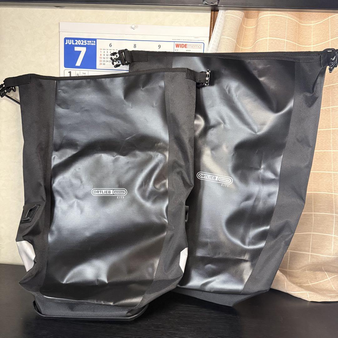 ORTLIEB バックローラー シティ 40L(ペア) サイドバッグ ブラック