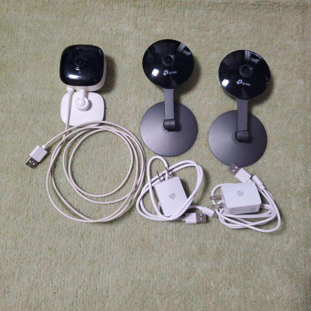 tp-link ネットワークカメラ　kc-100とkc-200　の３台