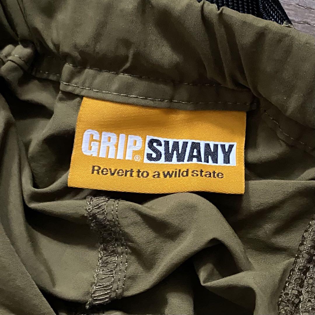 GRIP SWANY／グリップスワニーGSP-80 XL 裾上げ済 カーキ 美品
