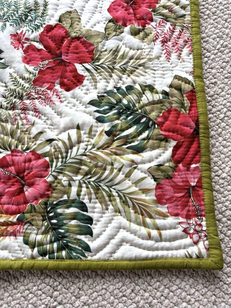 #ハワイアンキルト#タペストリー#ハンドメイド 人気激安 GALLERY KIJITORAYUZU'S - ハワイアンキルト