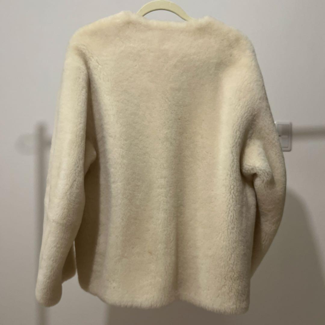 メリノムートン本革ファーコート メリノムートン本革ファーコート