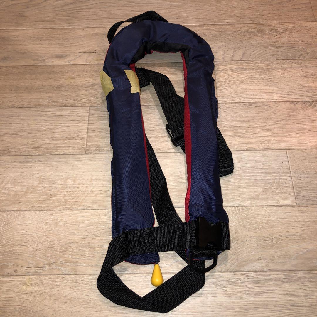YAMAHA TK-2300型 ライフジャケット 赤 極美品