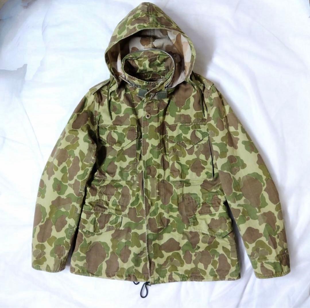 U.S.ARMY M-65型 民間品 ジャケット ダックハンターカモ S位