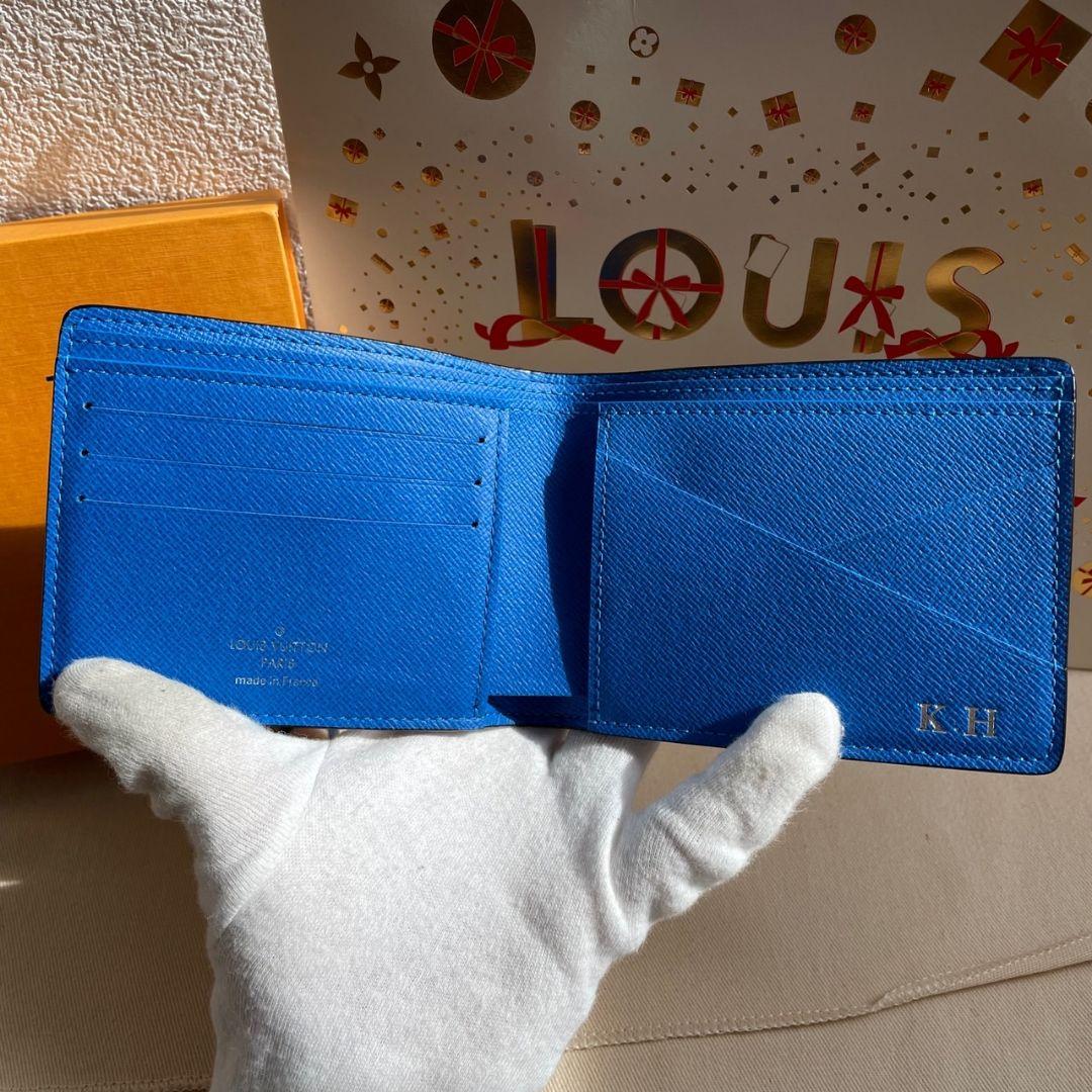 【新品】ルイヴィトン タイガ ポルトフォイユ ミュルティプル 二つ折り財布