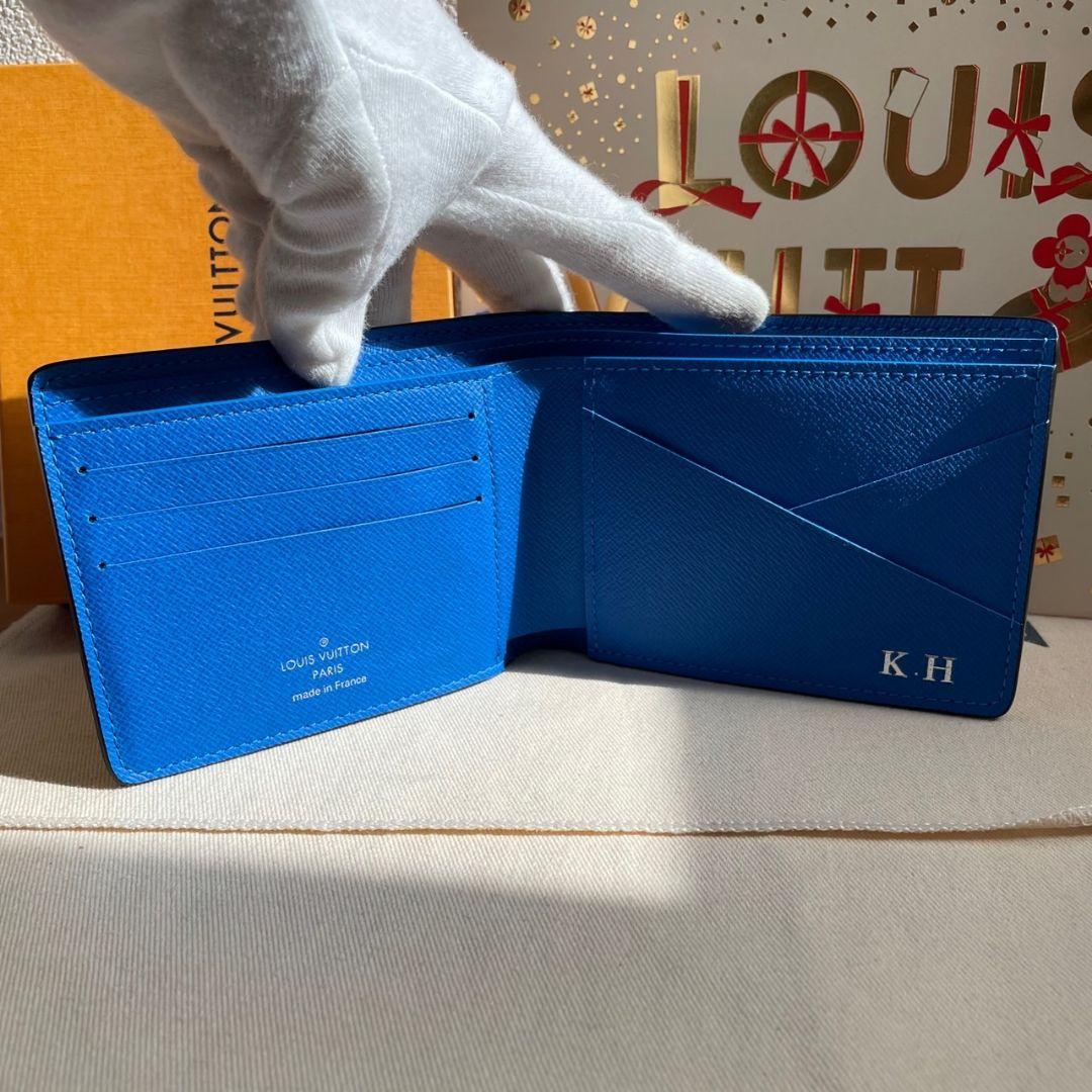 【新品】ルイヴィトン タイガ ポルトフォイユ ミュルティプル 二つ折り財布