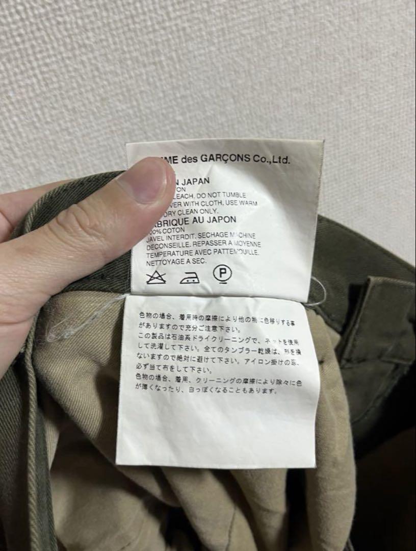 田中オム　COMME des GARCONS HOMME カーゴパンツ