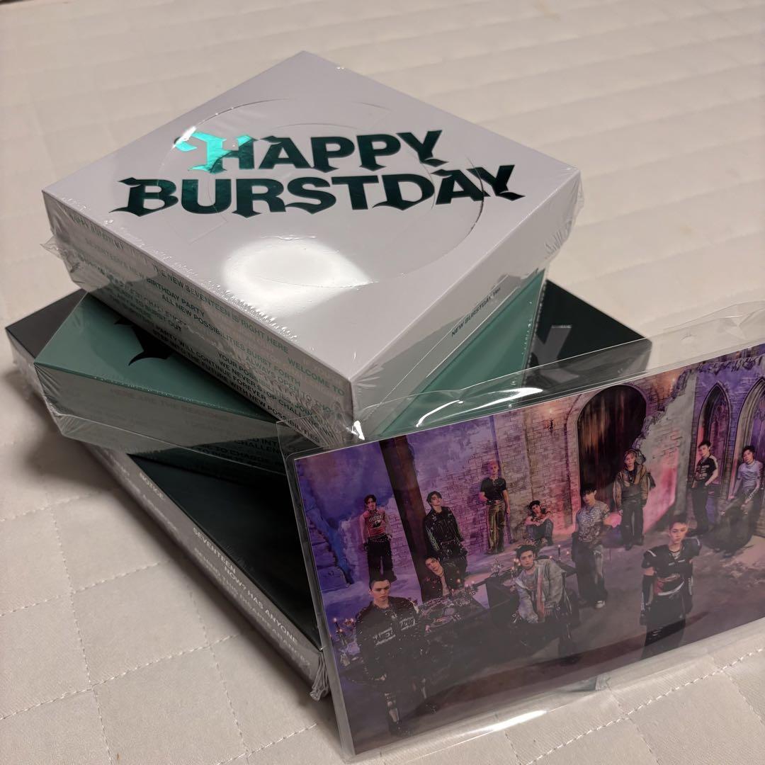 HAPPY BURSTDAY アルバム 新品未開封 weverse 特典 - メルカリ