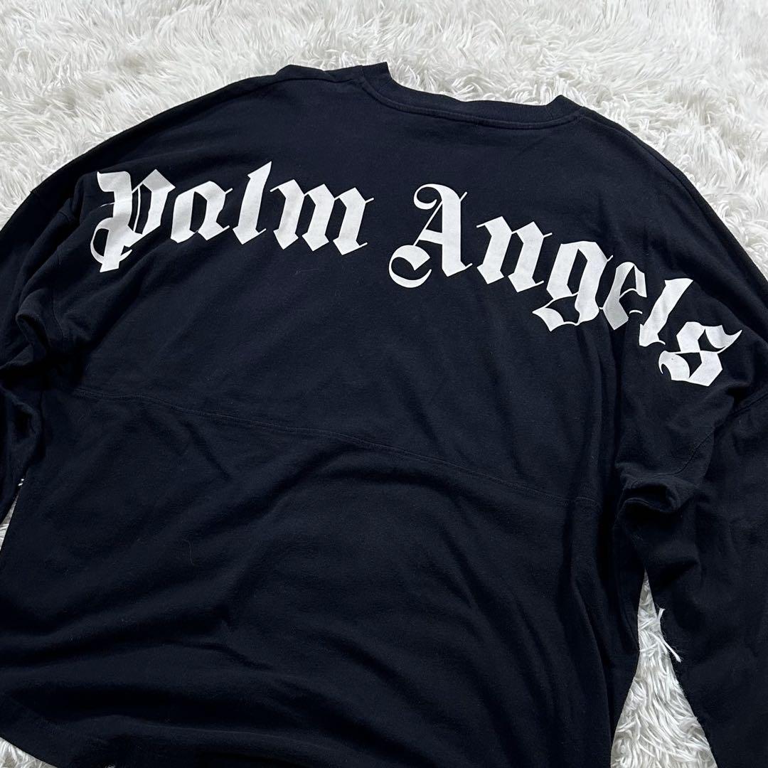 美品✨palm angels クラシックロゴ オーバー ロングTシャツ