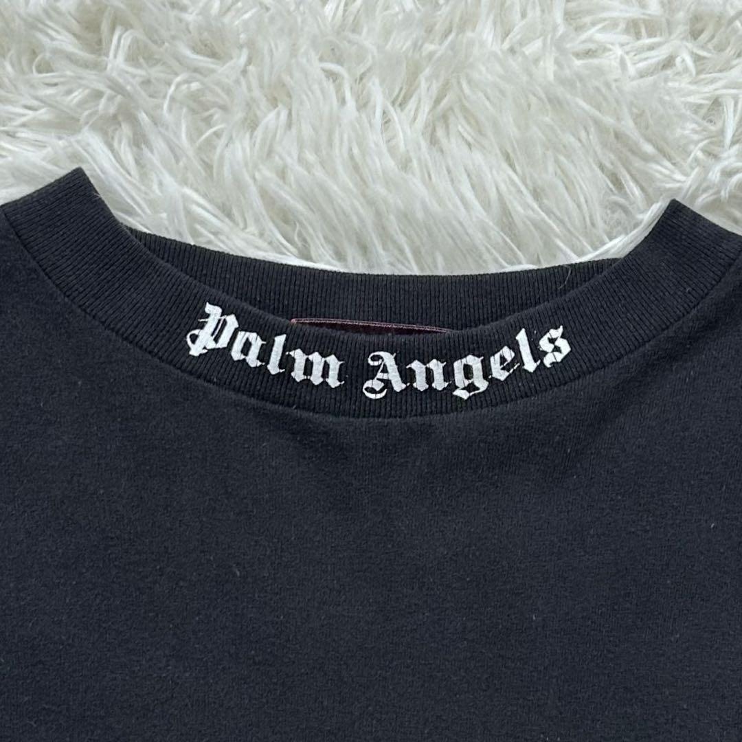 美品✨palm angels クラシックロゴ オーバー ロングTシャツ