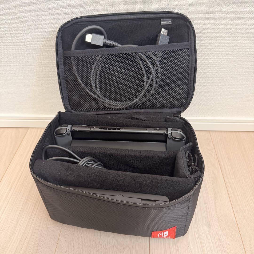 【美品】Nintendo Switch 本体 グレー/スタンド・ケース等付属