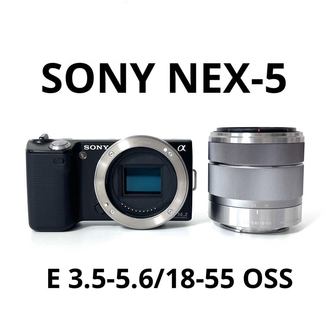 SONY α NEX-5 レンズセット シャッター数4267