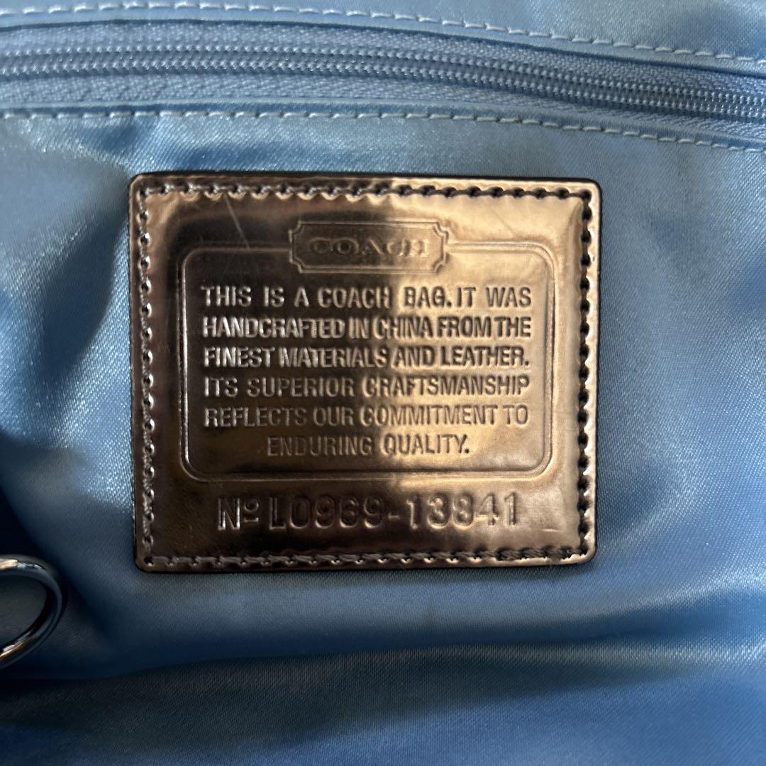 COACH 13841 ポピーラインストーンエクストララージ トート