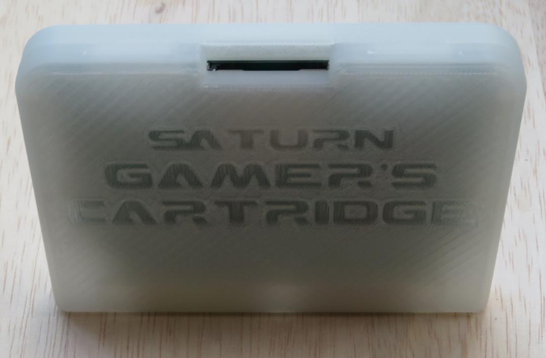 Saturn Gamer's Cartridge (白ケース)