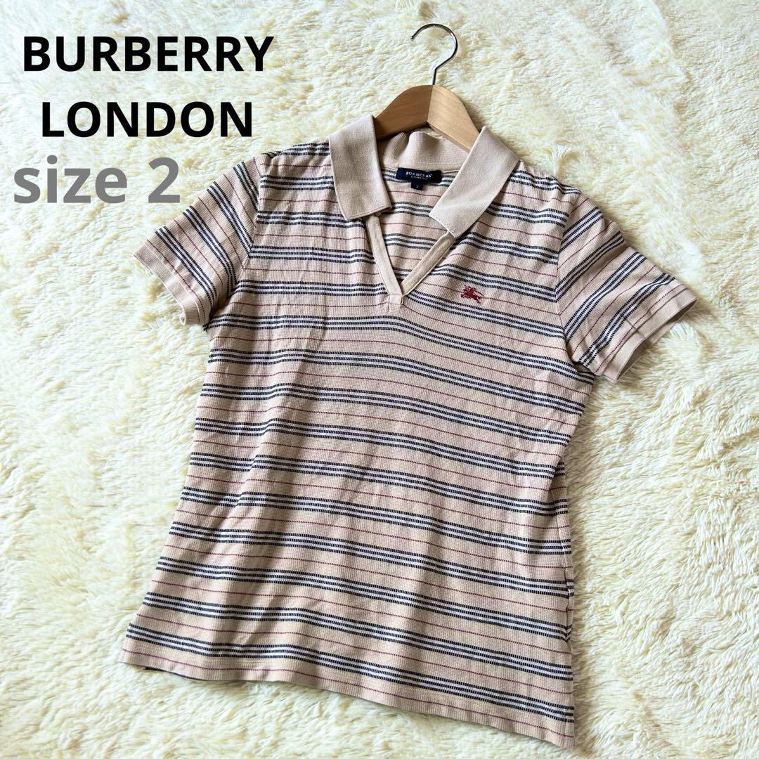 BURBERRY LONDON バーバリーロンドン 半袖 襟付きカットソー