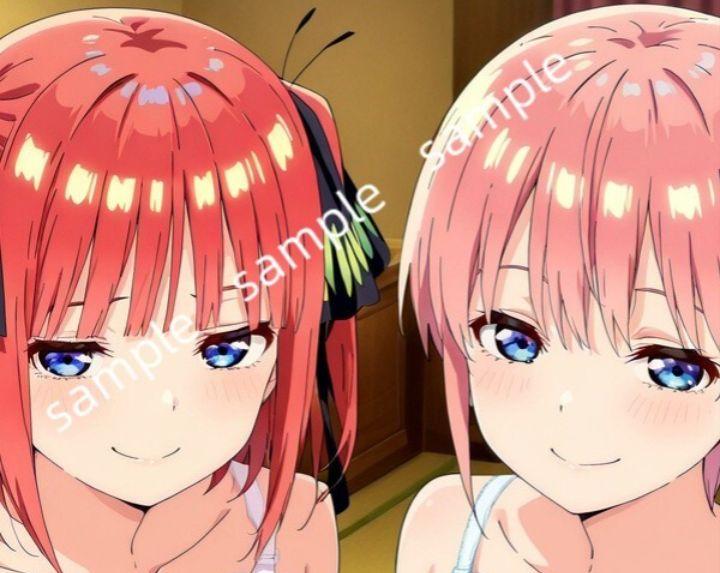 ヤ*ギ様 シークレット バスタオル 五等分の花嫁 中野二乃 一花 ナイスバディ