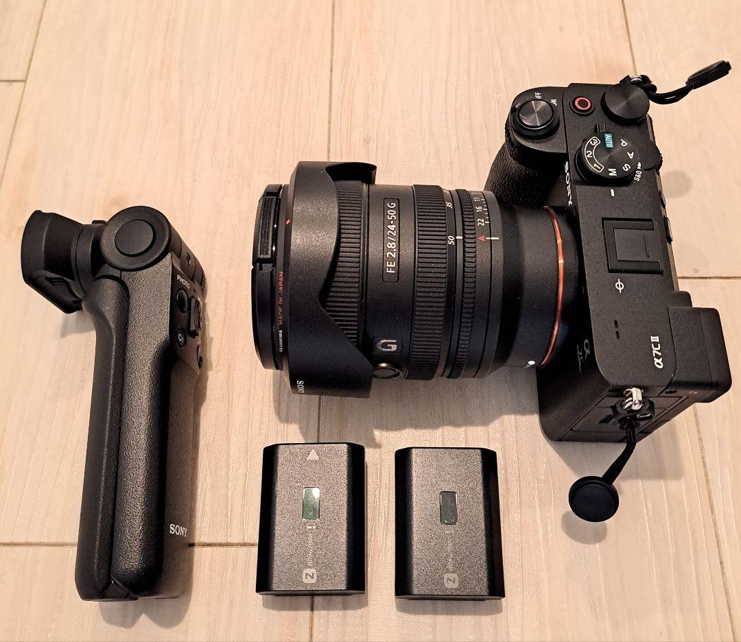 【長期保証残り4年】 sony α7cⅡ＋FE 24-50mm F2.8 G