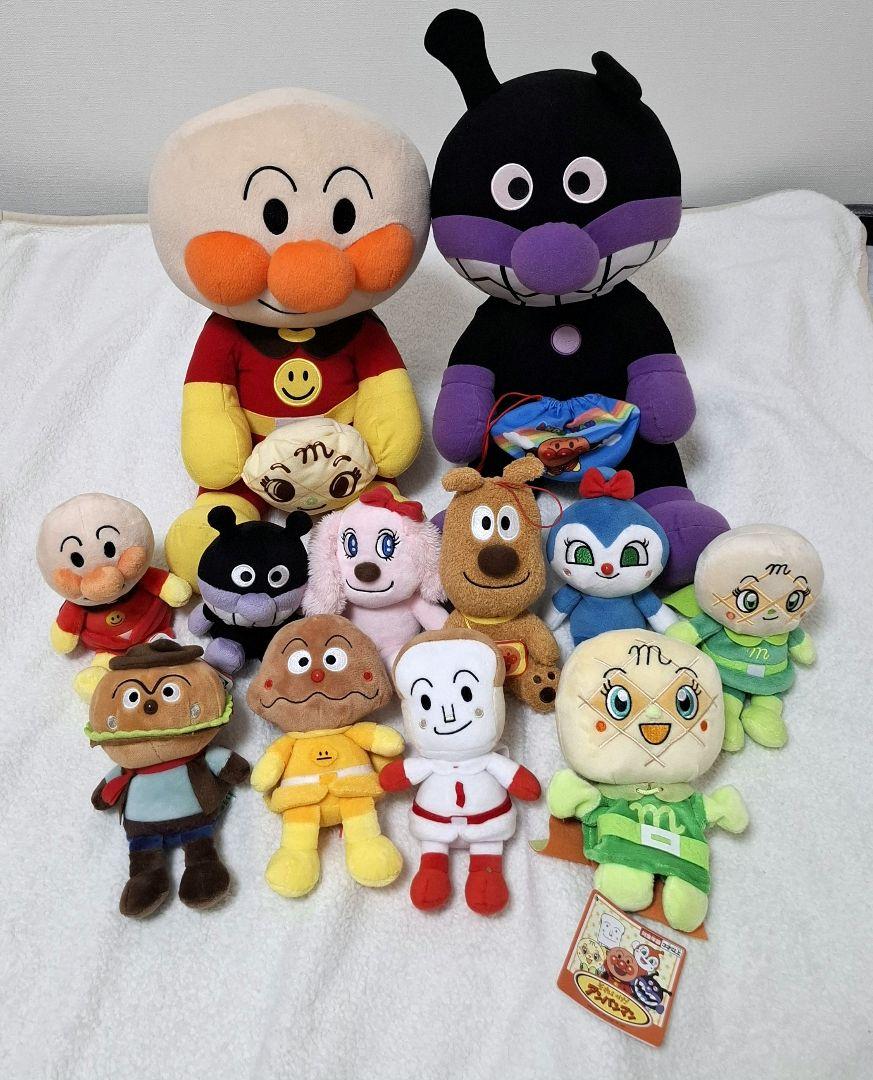アンパンマン ぬいぐるみセット まとめ売り 12体 - メルカリ