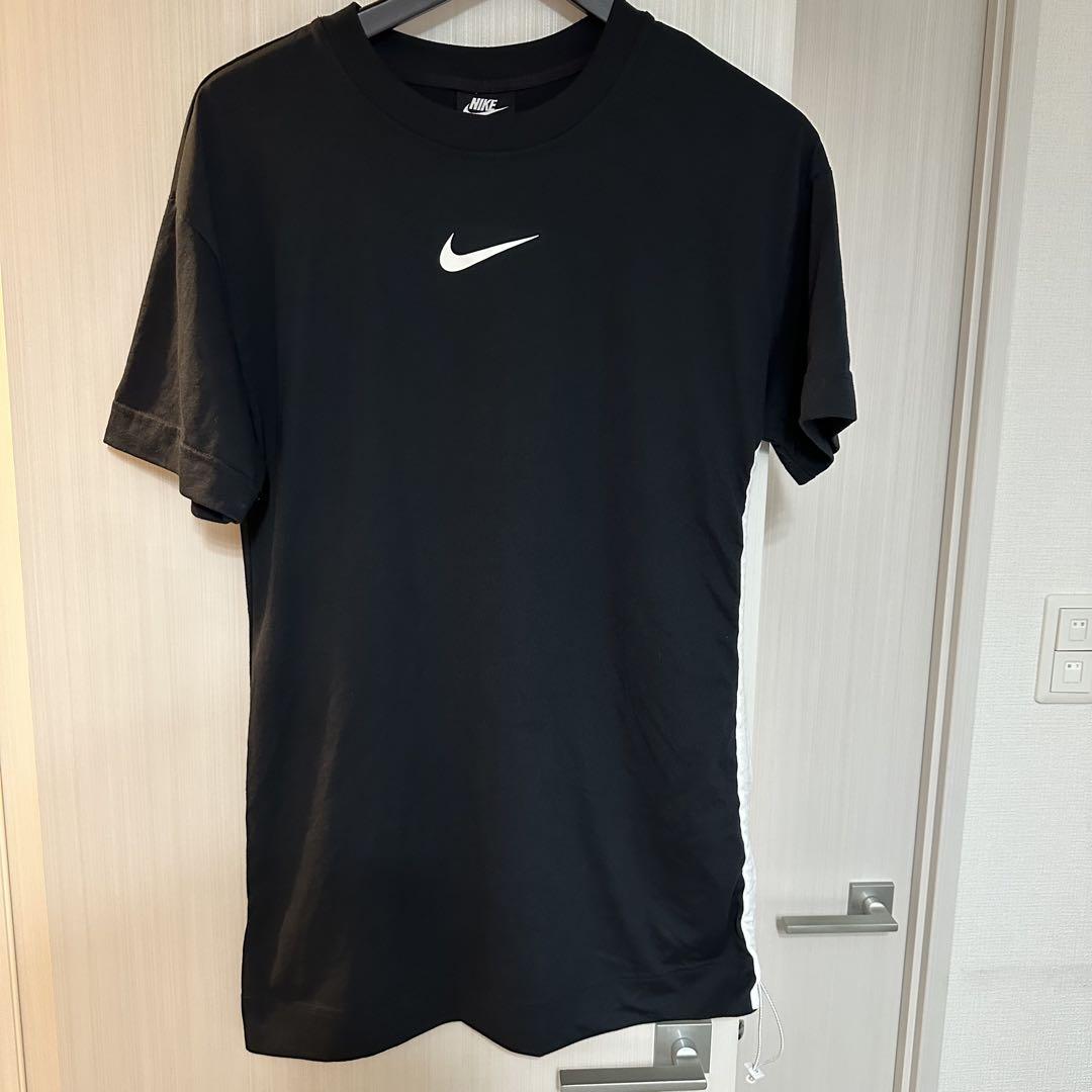 NIKE ビッグロゴ Tシャツワンピース ドレス チュニック 黒