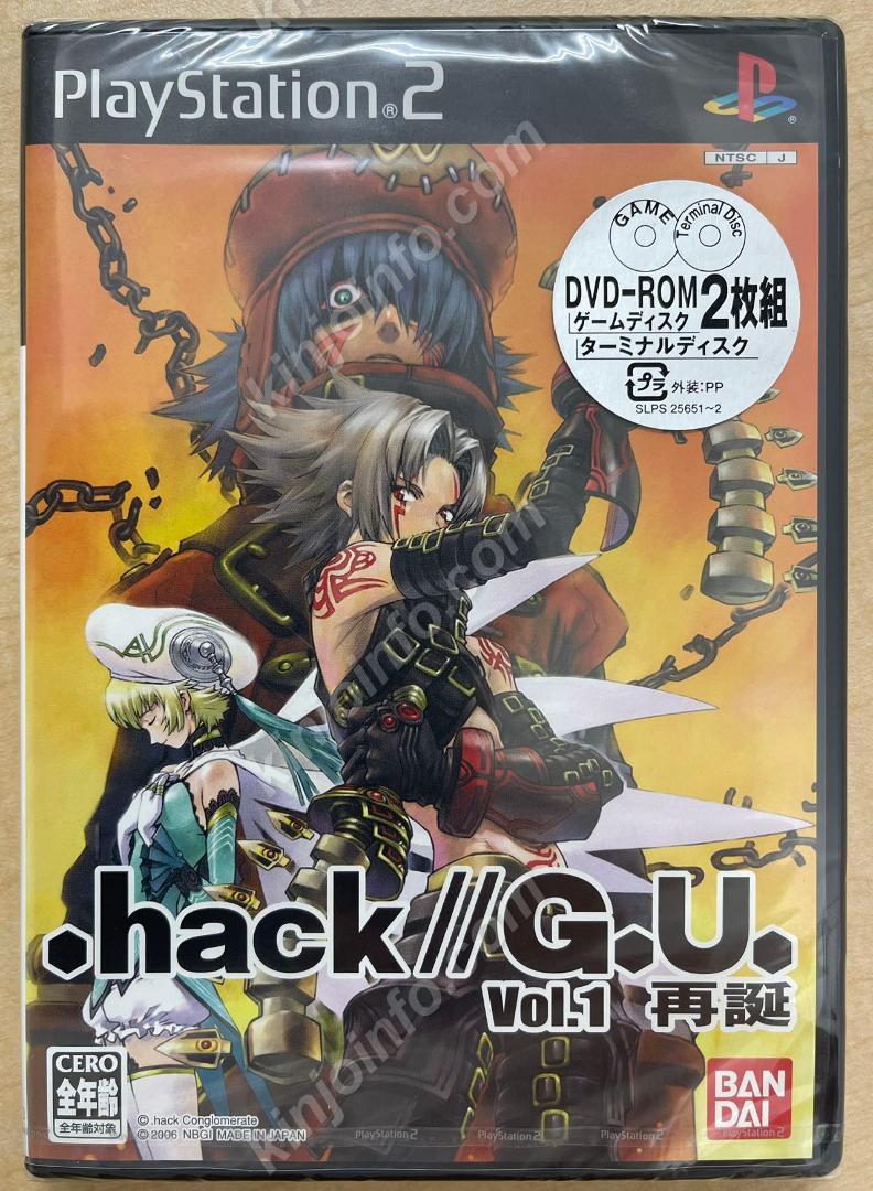 .hack//G.U.【新品未開封・PS2日本版】