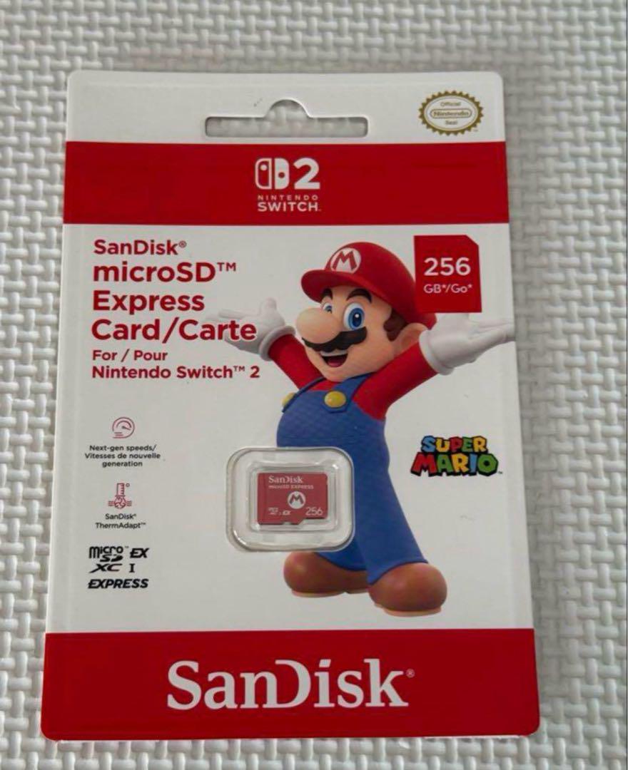 Switch2 SDカード microSD Express Card 256GB