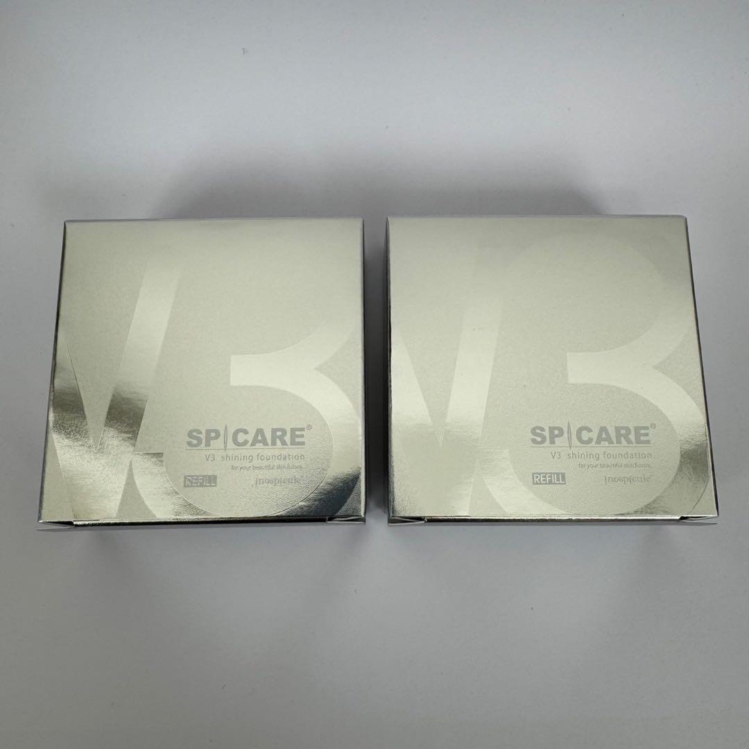 スピケア V3 シャイニングファンデーション レフィル2個【正規品】新品未開封 □スピケア V3 シャイニングファンデーション【レフィル】 / NES