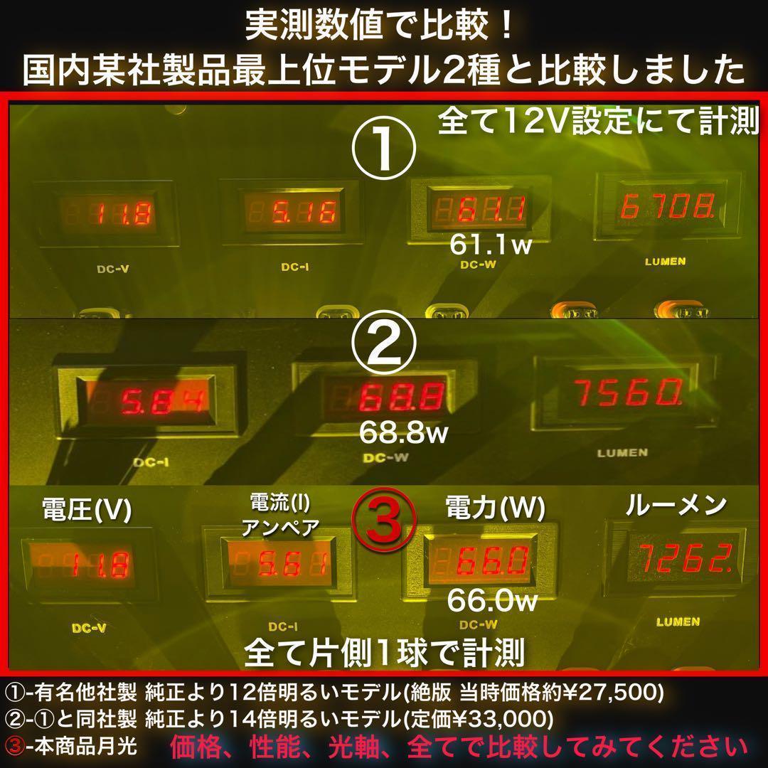 究極爆光 HB4 LED イエロー フォグ ちるみな月光 3000k 黄色098