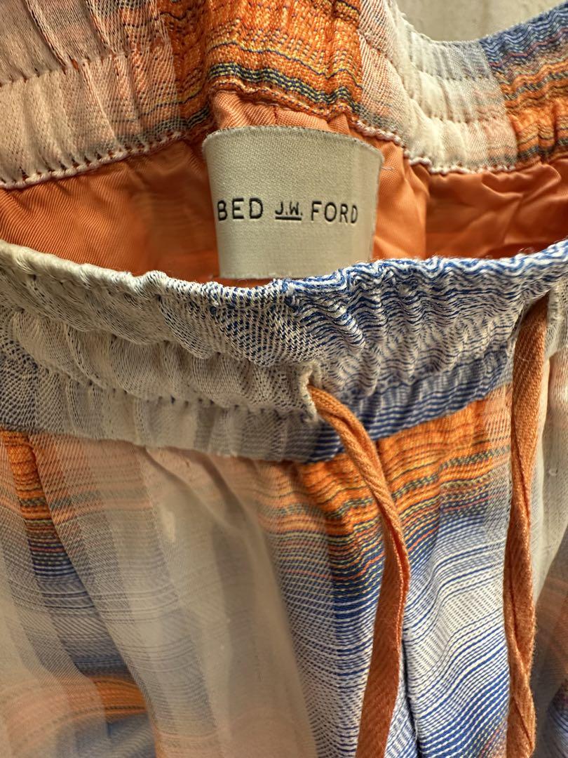 bed j.w. ford 22ss チェックパンツ