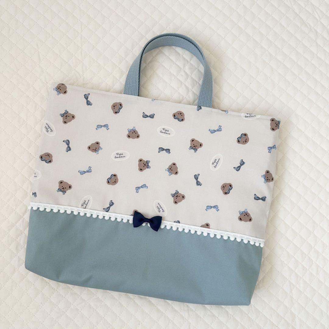 nanana⭐︎レッスンバッグ等3点⭐︎女の子入園入学グッズハンドメイド