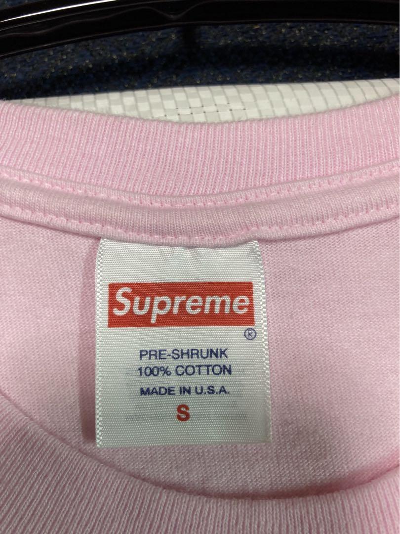 Supreme Camacho Tee Light Pink ピンク Sサイズ