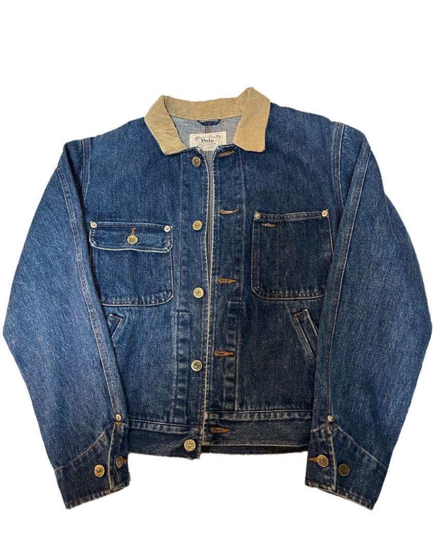 90s Ralph Lauren TRUCKER JACKET - メルカリ