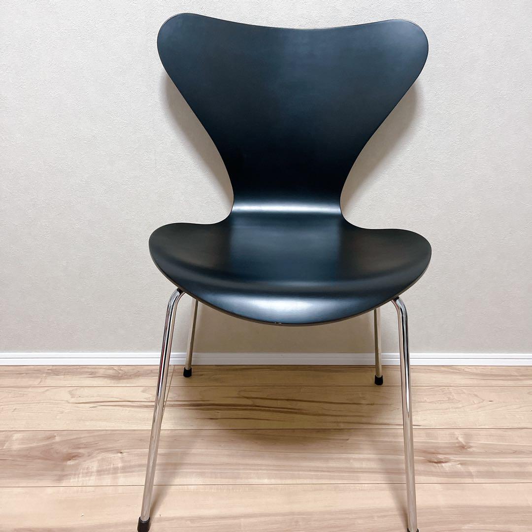 【希少】FRITZ HANSEN セブンチェア　ブラック①