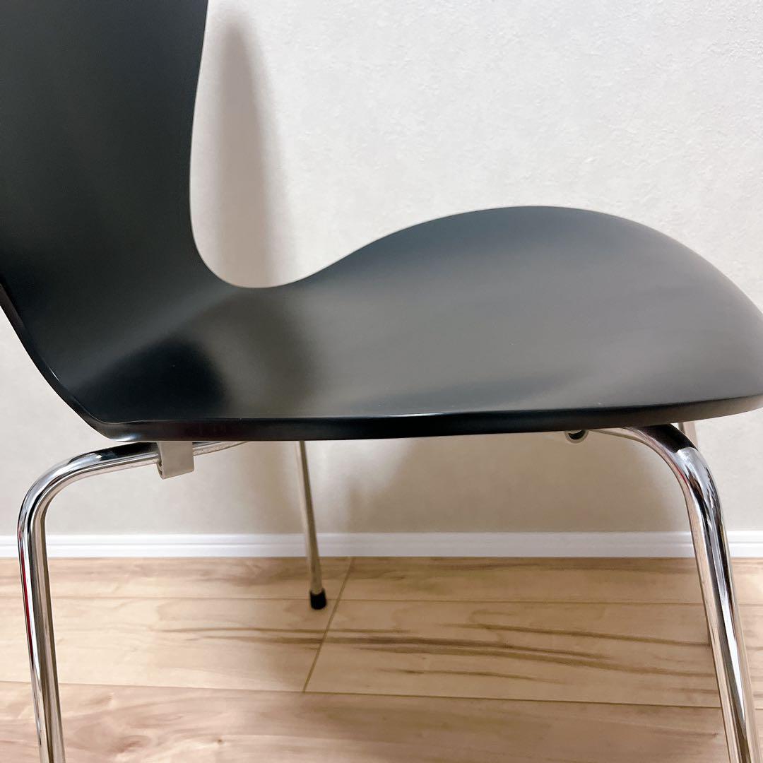 【希少】FRITZ HANSEN セブンチェア　ブラック①