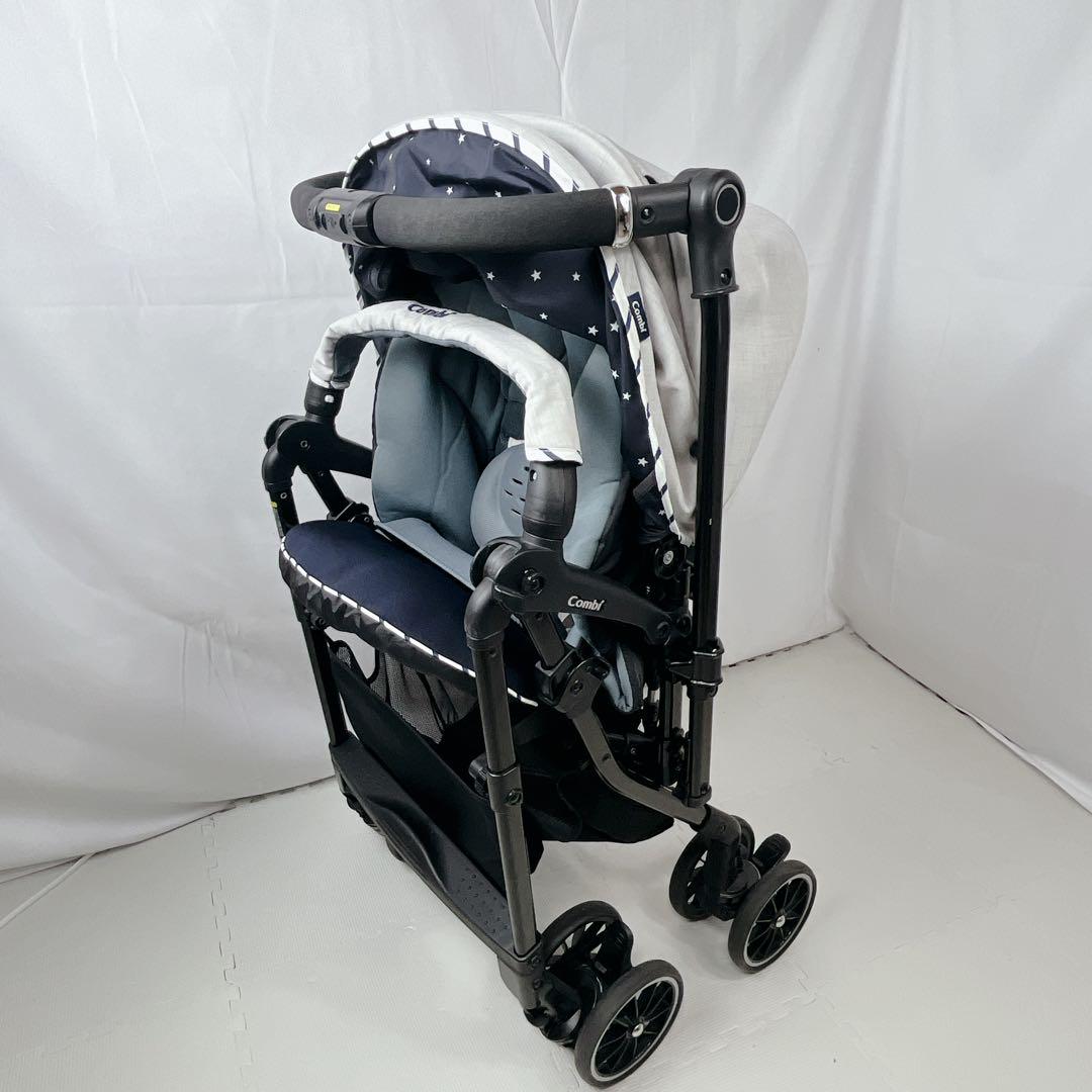 【美品】Combi スゴカルα 4キャス compact エッグショック HS