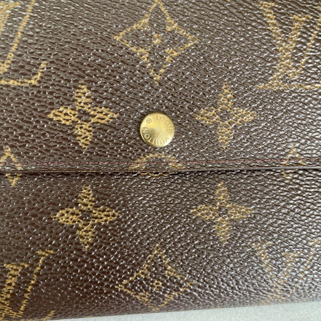 Louis Vuitton モノグラム 長財布 箱付き