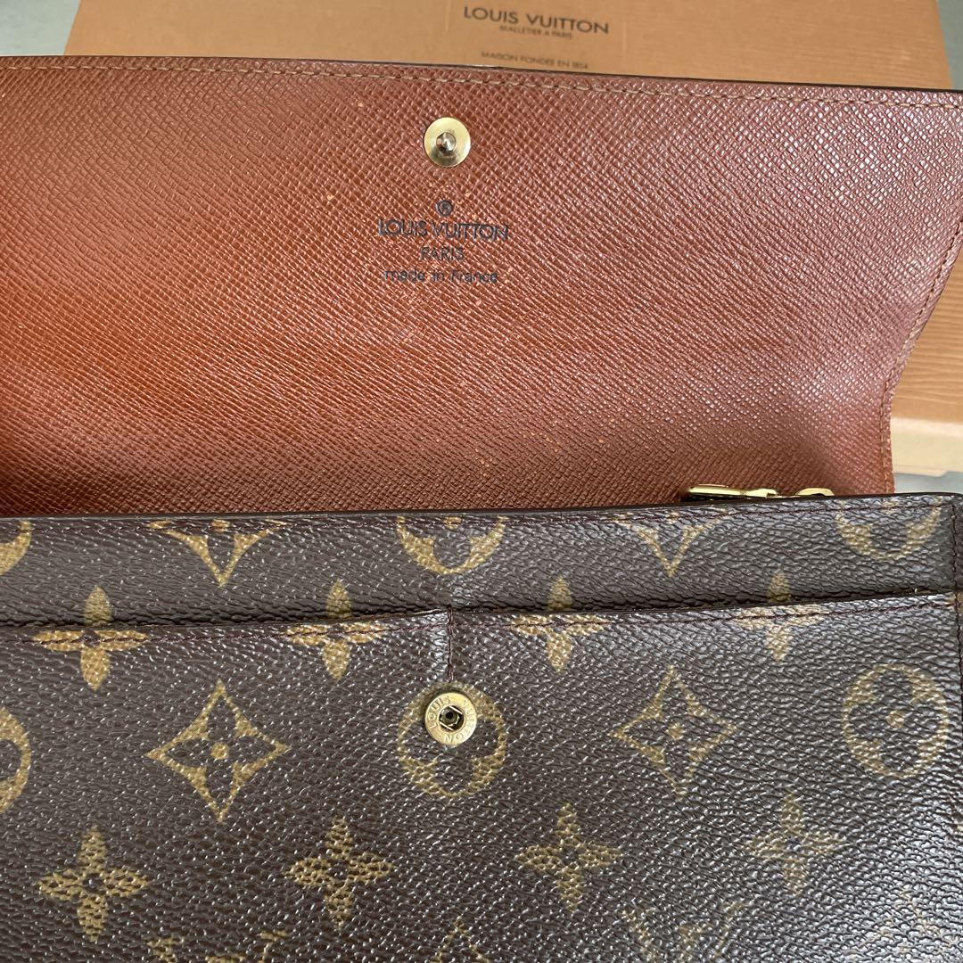 Louis Vuitton モノグラム 長財布 箱付き