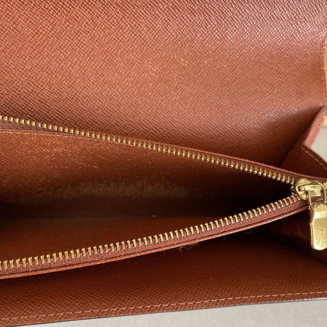 Louis Vuitton モノグラム 長財布 箱付き