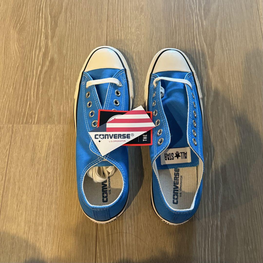 CONVERSE ALL STAR 青 スニーカー