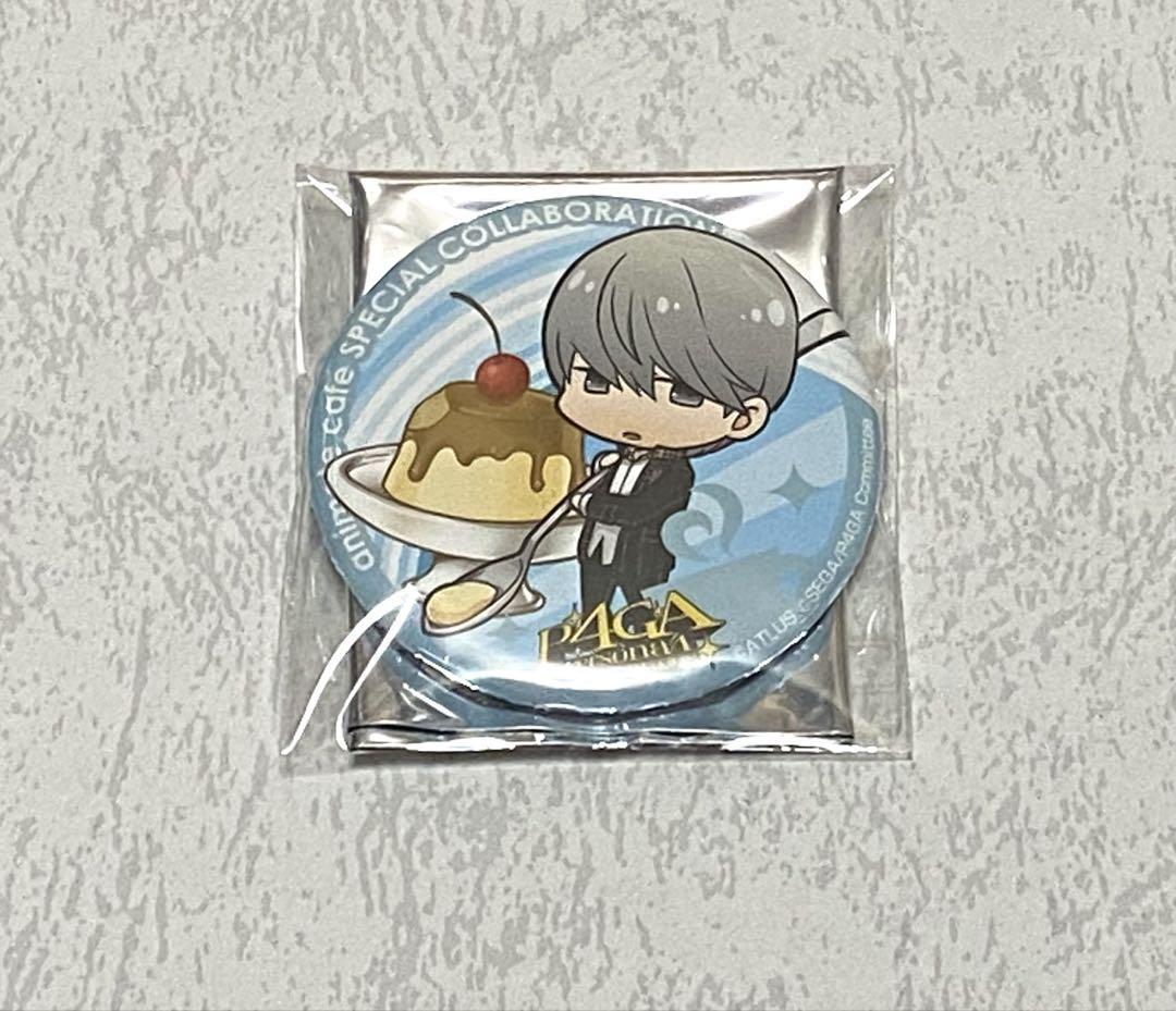 P4GA アニメイトカフェ 缶バッジ 鳴上悠 主人公 - メルカリ