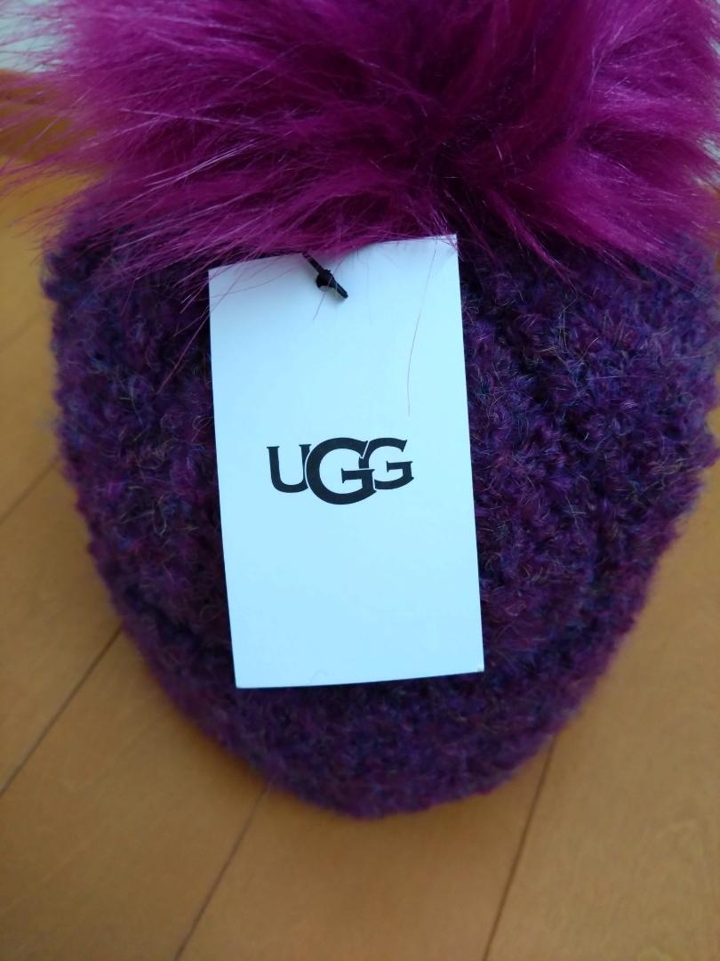 UGGニット帽レディース