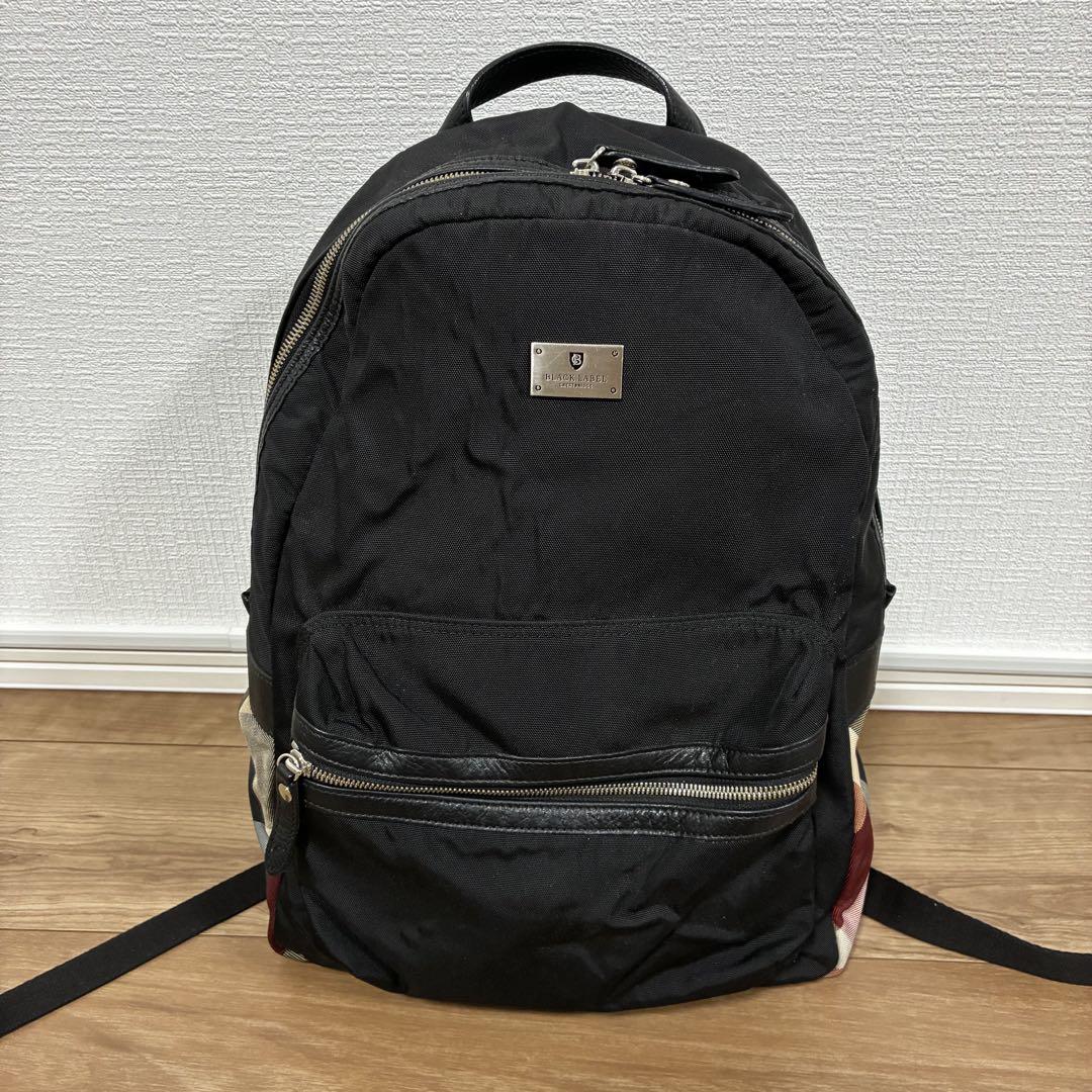 美品 BLACK LABEL CRESTBRIDGE リュック バッグパック