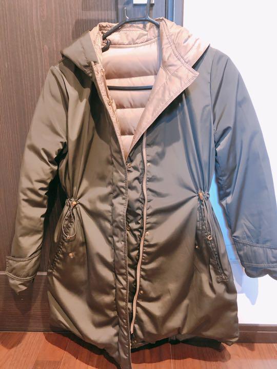 未使用新品タグ付き　ビームス リバーシブル　ダウンコート BEAMS（ビームス）Dermizax (TM) リバーシブル ダウンジャケット