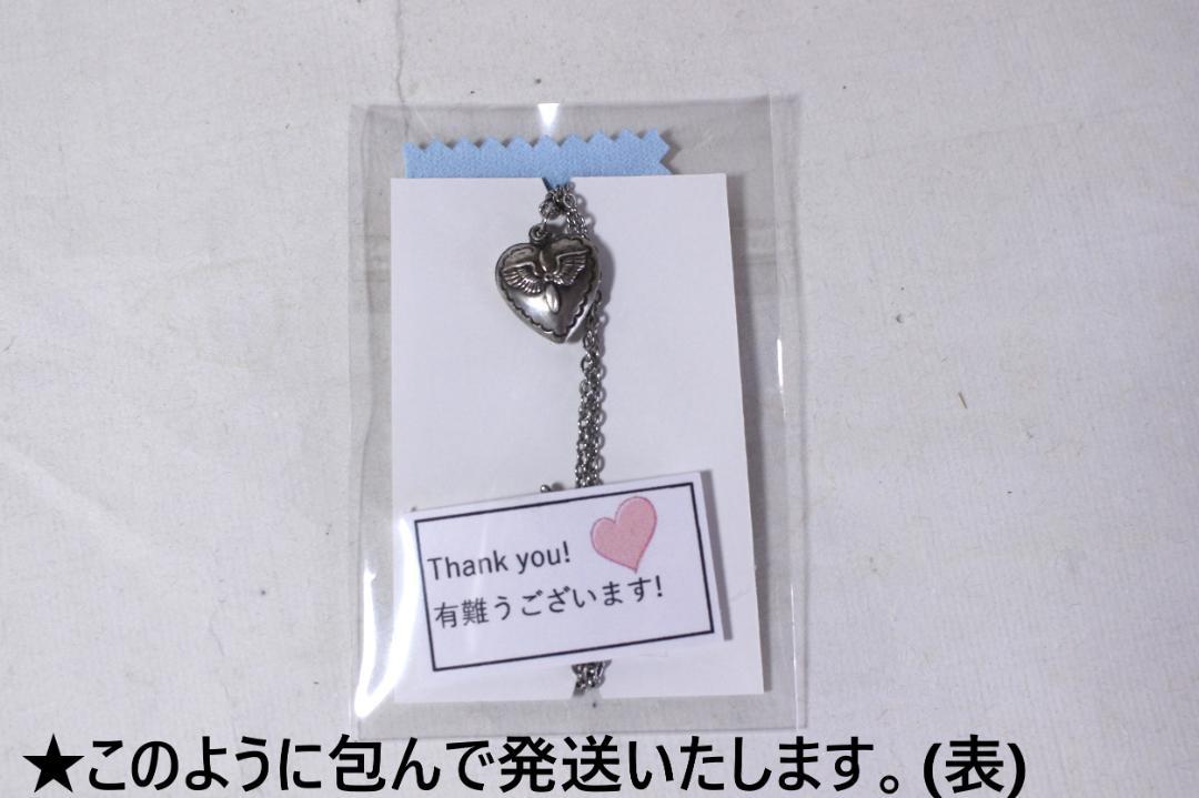 40s スウィートハートジュエリー 渦巻き模様 勿忘草 シルバー ネックレス　★