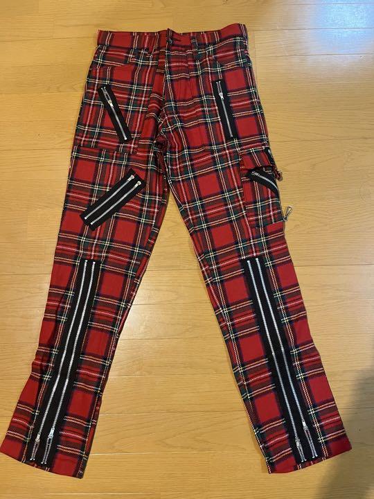 チェック ジップパンツ パンク 666 Vivian Westwood