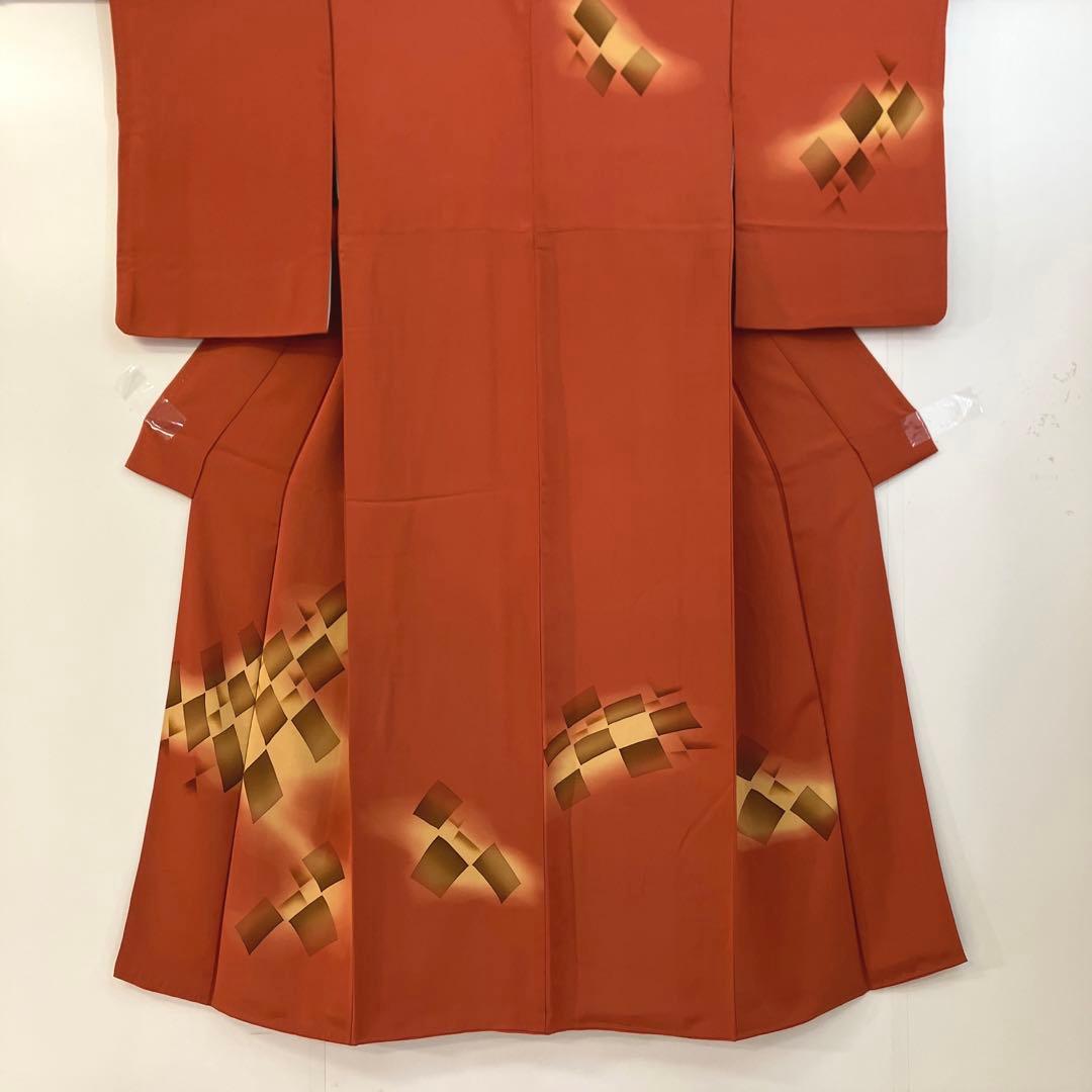 SALE/55%OFF】 【恵】296x 着物 付下げ 抽象柄 しつけ付き 着物