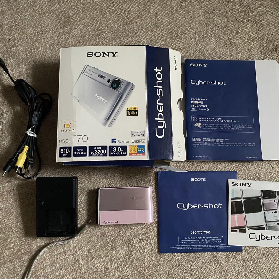 SONY サイバーショット DSC-T70 Cyber-shot デジカメ