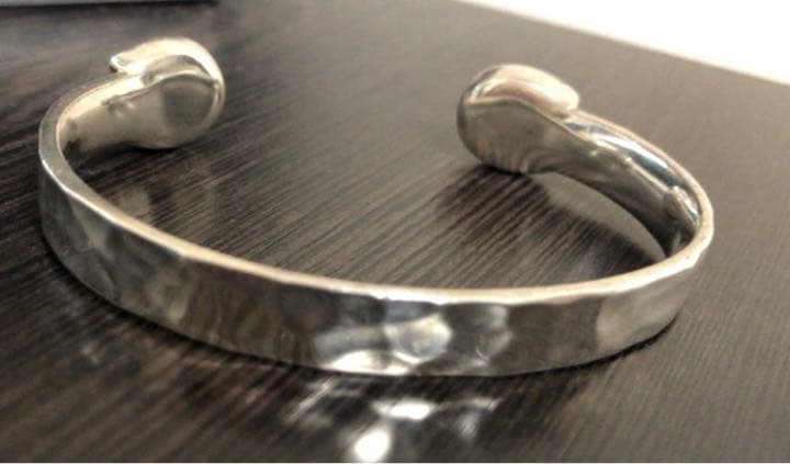 SJX バングル ブレスレット シルバー 黒 銀 925 - 通販 - olgapuri.org